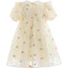 Stella Tulle Dress, Cream - Dresses - 3