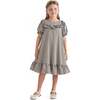 Ruffle Berlin Dress, Gray - Dresses - 2