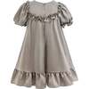 Ruffle Berlin Dress, Gray - Dresses - 3