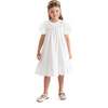 Ruffle Berlin Dress, White - Dresses - 4