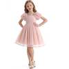 Polka Dot Empire Dress, Pink - Dresses - 2