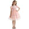 London Pleated Dress, Pink - Dresses - 2