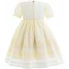 London Pleated Dress, Cream - Dresses - 4