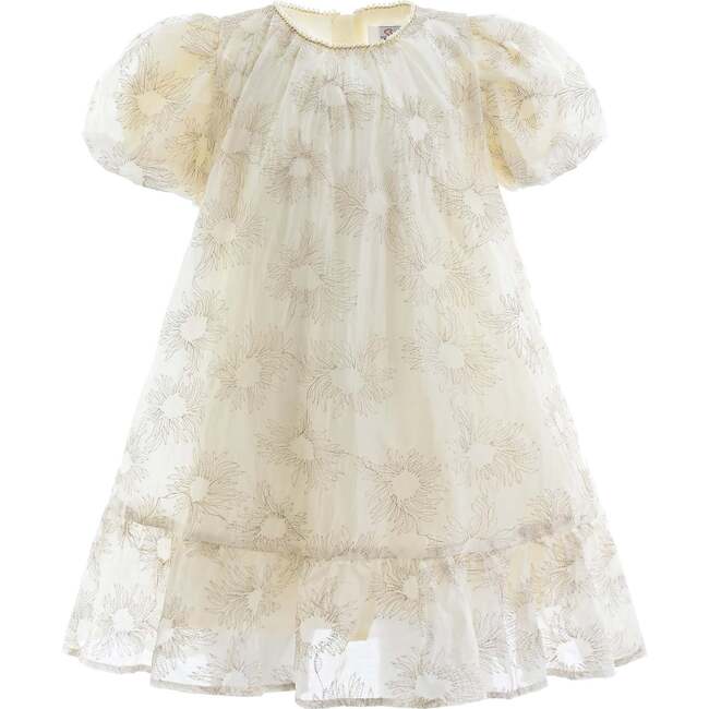 Laced Soleil Dress, Cream