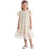 Laced Soleil Dress, Cream - Dresses - 2