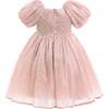 Polka Dot Empire Dress, Pink - Dresses - 4