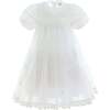 Lace Lined Bailey Dress, White - Dresses - 1 - thumbnail