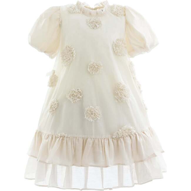 Floral Granada Dress, Beige
