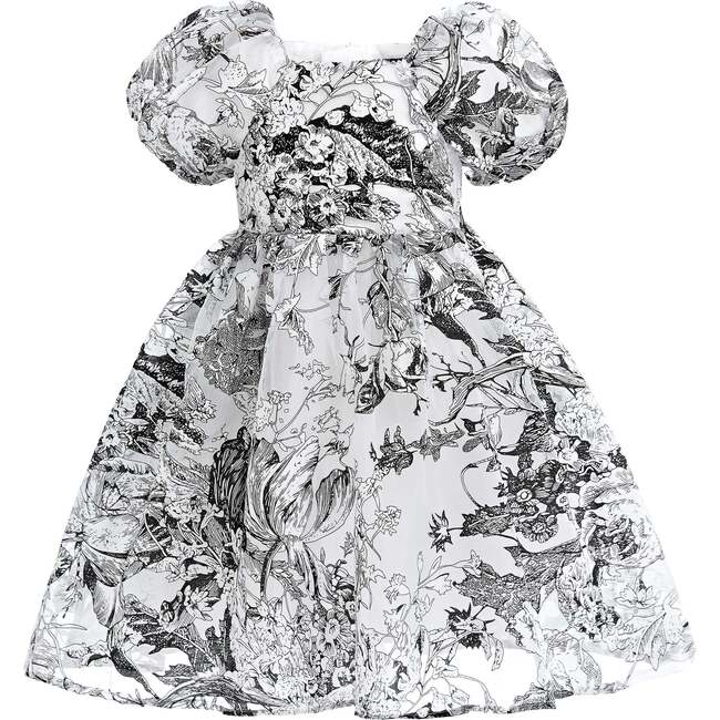Encrè Floral Garden Dress,Black