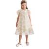 Laced Soleil Dress, Cream - Dresses - 3