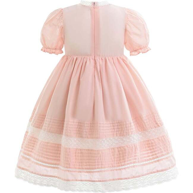 London Pleated Dress, Pink - Dresses - 4