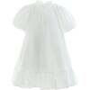 Boho Halter Dress, White - Dresses - 1 - thumbnail