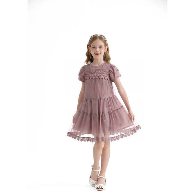 Lace Lined Bailey Dress, Pink - Dresses - 4