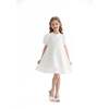 Boho Halter Dress, White - Dresses - 2