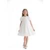 Boho Halter Dress, White - Dresses - 4