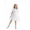 Lace Lined Bailey Dress, White - Dresses - 4