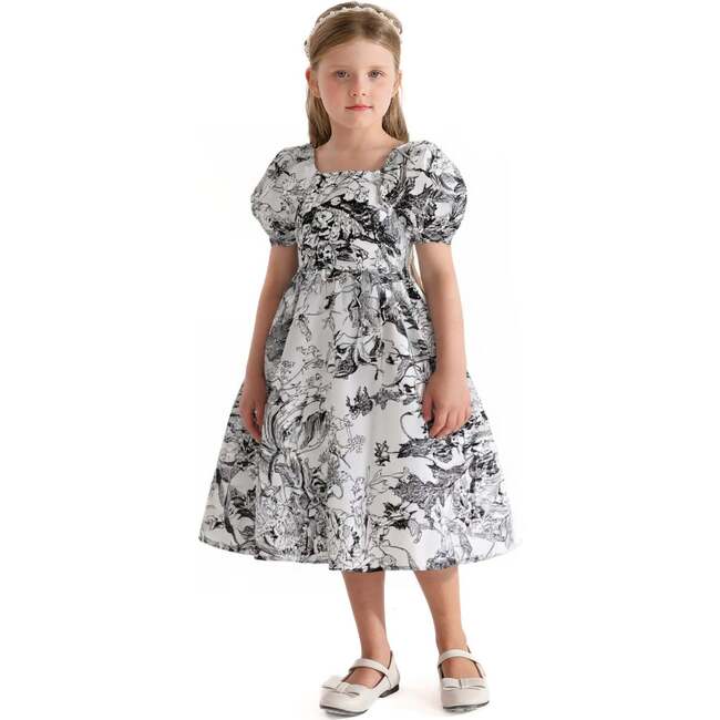 Encrè Floral Garden Dress,Black - Dresses - 4