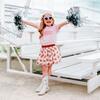 Cheer Pearl Patch Short Sleeve T-Shirt, Ballet - T-Shirts - 4