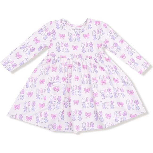 Twirly Long Sleeve Dress, Big Sis