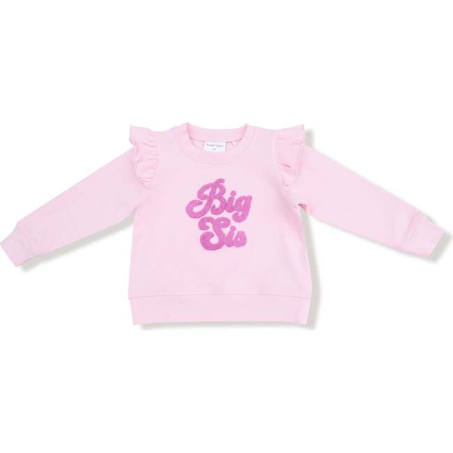Ruffle Sweatshirt, Big Sis Sibling