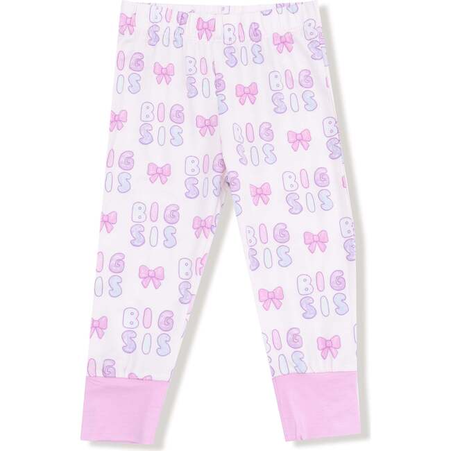 Long Sleeve Loungewear Set, Big Sis - Mixed Apparel Set - 3