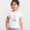 Baby Girl Short Sleeve  T-Shirt  White - T-Shirts - 3