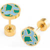 Earth Stud Earrings, Multi - Earrings - 4