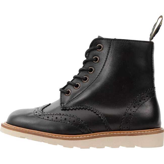 Sidney Brogue Boot Black - Booties - 2