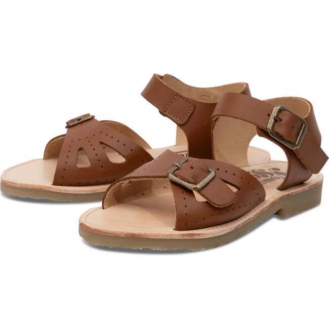 Pearl Sandal Chestnut Brown