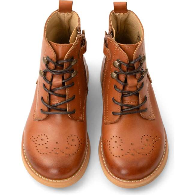 Buster Brogue Boot Tan Burnished - Booties - 3