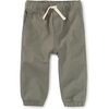 Small Steps Baby Pants, Dried Rosemary - Sweatpants - 1 - thumbnail