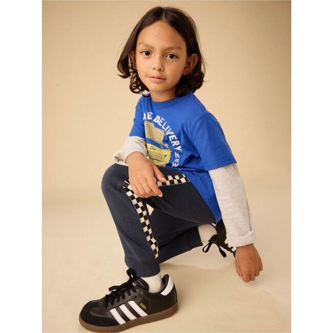 Stripe-Out Joggers, Jet Black - Sweatpants - 3
