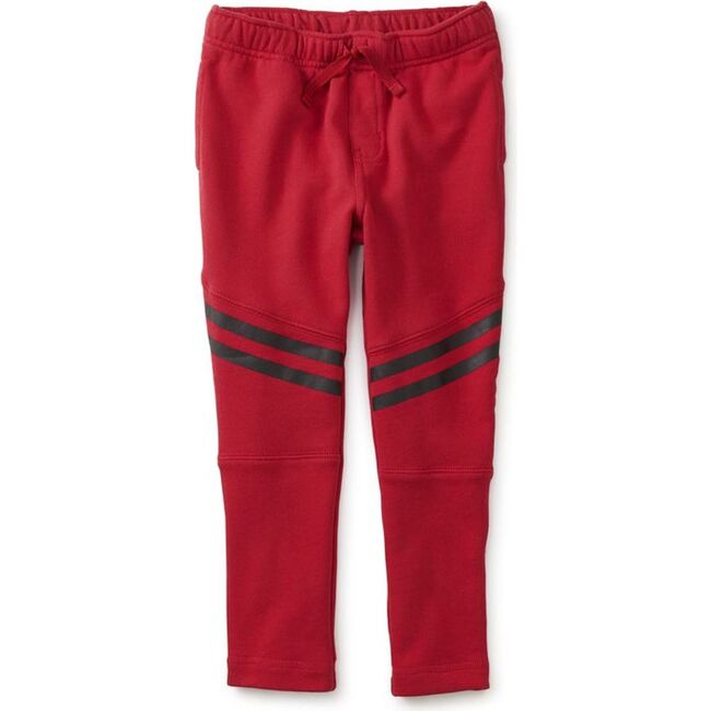 Speedy Striped Joggers, RED WAGON