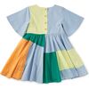 NEW Patchwork Dress, SCENIC BLUE - Dresses - 1 - thumbnail