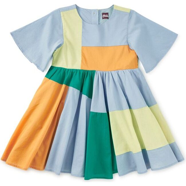 NEW Patchwork Dress, SCENIC BLUE - Dresses - 2