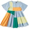 NEW Patchwork Dress, SCENIC BLUE - Dresses - 2