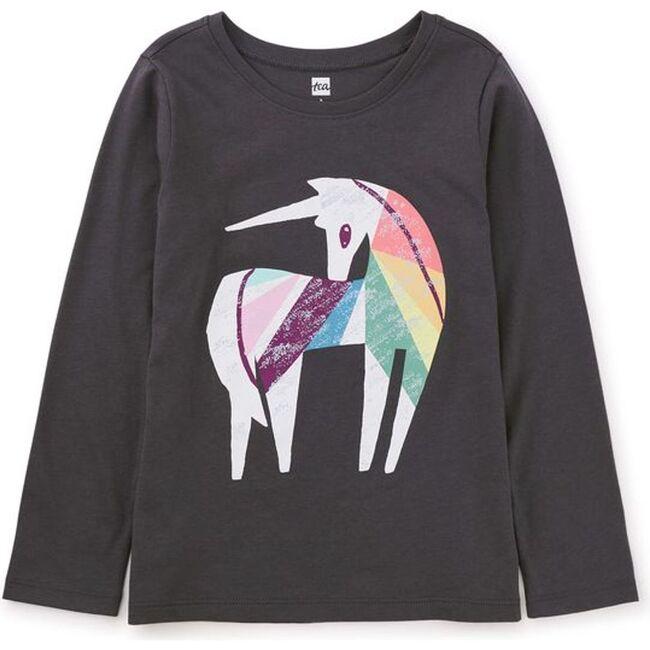 Rainbow Unicorn Graphic Tee, Pepper