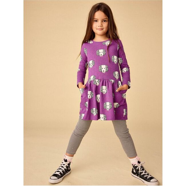 Long Sleeve Pocket Dress, Maltipoo - Dresses - 2