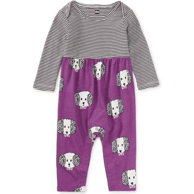 Print Mix Baby Romper, Maltipoo