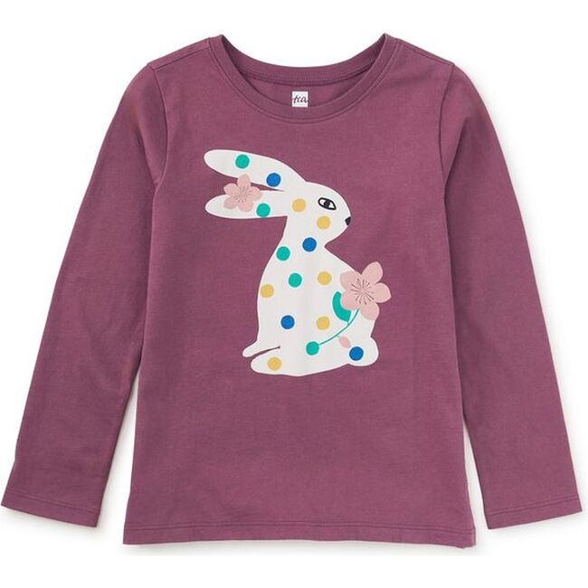 Jumeokbap Dot Bunny Graphic Te, Cassis