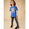 Kimchee Delivery Layered Tee, Galactic Blue - T-Shirts - 2