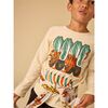 Kimchi Tiger Graphic Tee, Almond - T-Shirts - 3