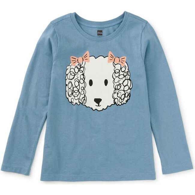Maltipoo Graphic Tee, Blue Tide