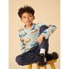 Long Sleeve Printed Pocket Tee, Vintage Cars - T-Shirts - 2