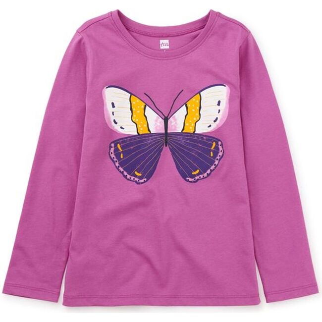 Beautiful Butterfly Graphic Te, Mulberry