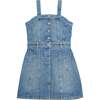 Trucker Dress Mini Girls, Meadow Lake - Dresses - 1 - thumbnail