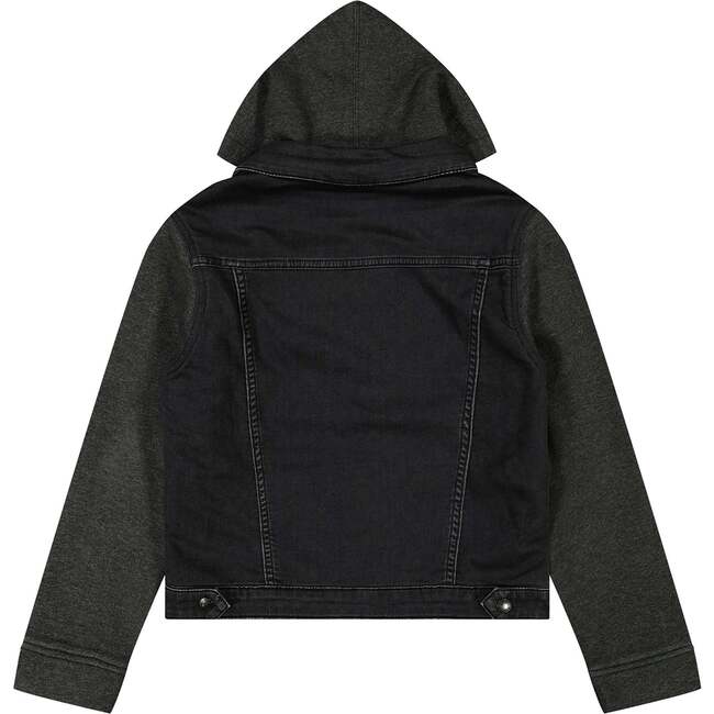 Manning Jacket Boys, Charcoal Grey Mixed - Jackets - 2