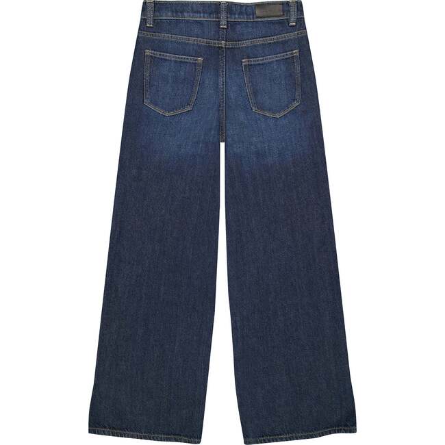 Lily Wide Leg Girls, Deep Water - Jeans - 2