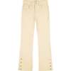 Claire Toddler Girls Bootcut, Manilla Corduroy - Jeans - 1 - thumbnail