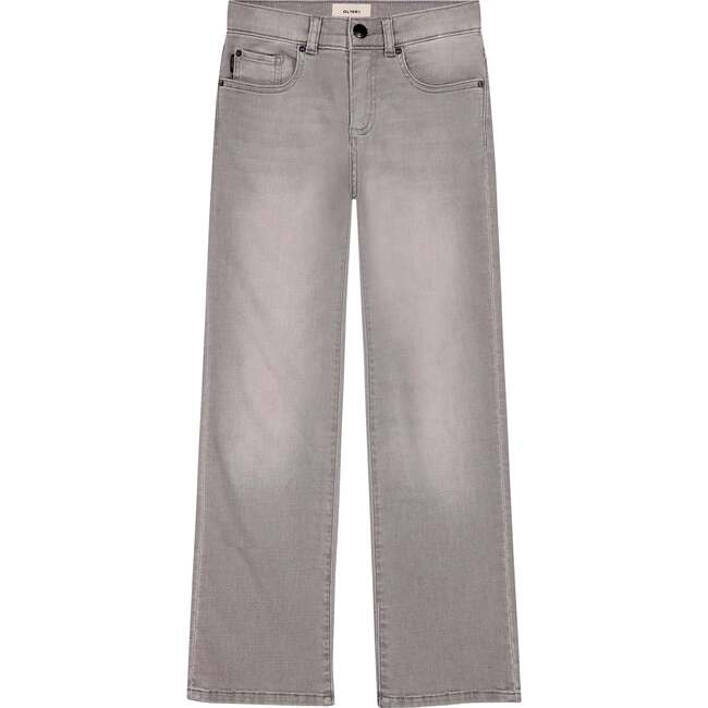Benji Boys Straight, Washed Grey Knit